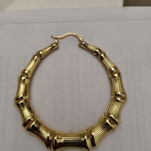 Single Huge Hoop Earring